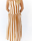 Carter Striped Maxi Dress