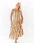 Carter Striped Maxi Dress