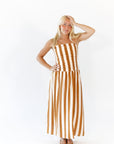 Carter Striped Maxi Dress