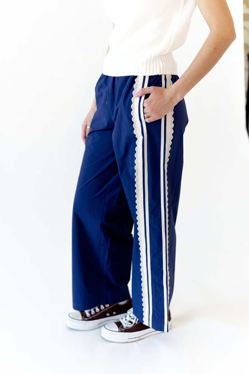 Romy Lace Track Pants – Twirl Boutique