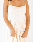 Myriam Eyelet Lace Midi Dress