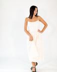Myriam Eyelet Lace Midi Dress
