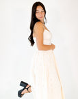 Myriam Eyelet Lace Midi Dress