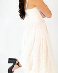 Myriam Eyelet Lace Midi Dress
