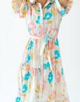 O'neil Floral Button Down Maxi Dress