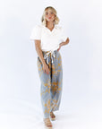 Sosi Floral Denim Pants