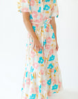 O'neil Floral Button Down Maxi Dress