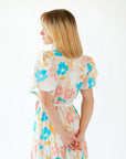 O'neil Floral Button Down Maxi Dress