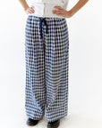 Emma Plaid Wide Leg Pants