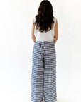 Emma Plaid Wide Leg Pants