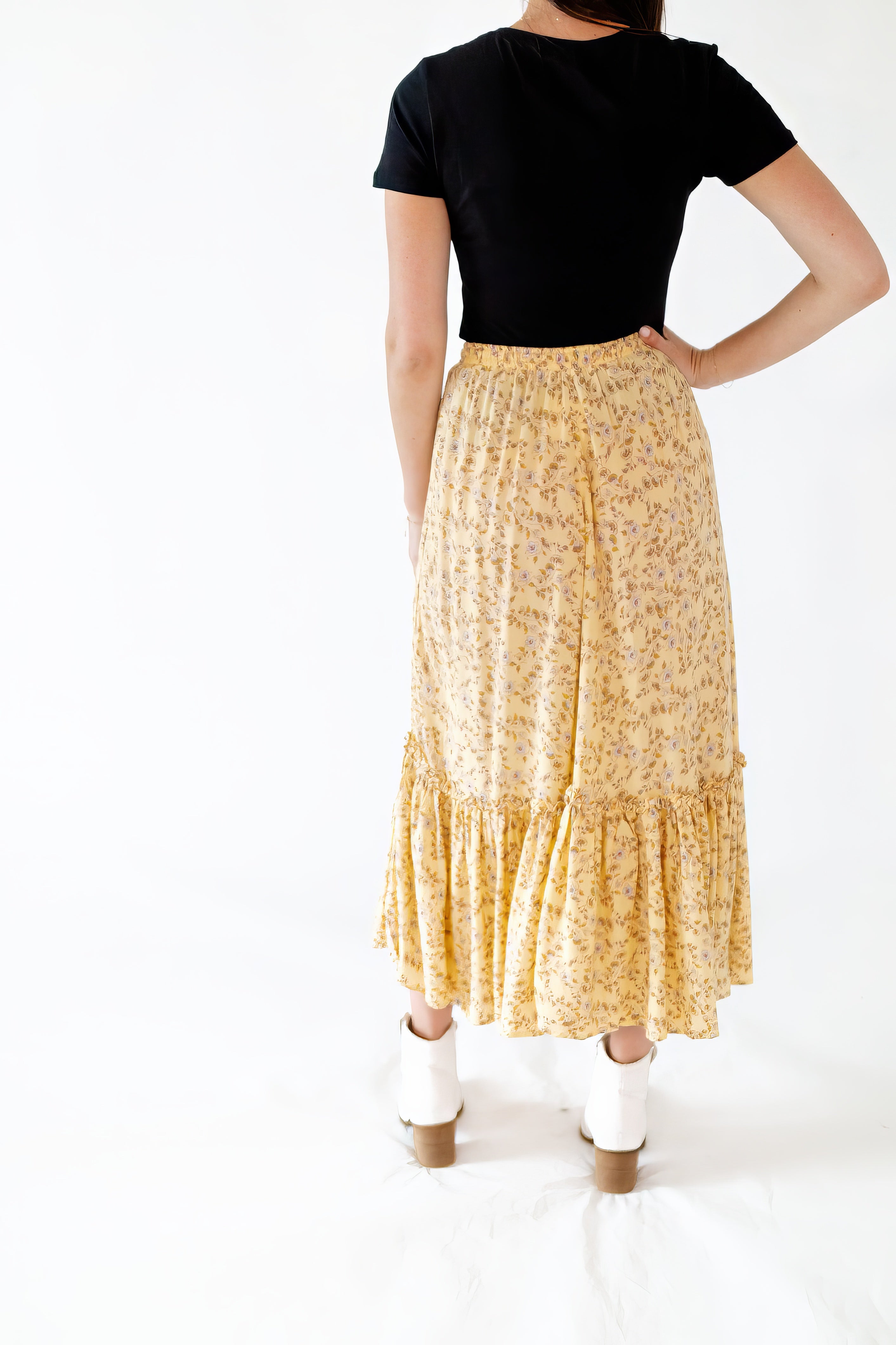 Santra Floral Maxi Skirt