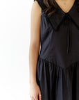 Edith Drop Waist Midi · Black