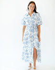 Poppy Floral Shirt Dress