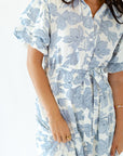 Poppy Floral Shirt Dress