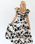 Ralphie Embroidered Midi