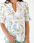 Dowen Floral Print Top