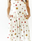 Calianna Floral Midi Dress