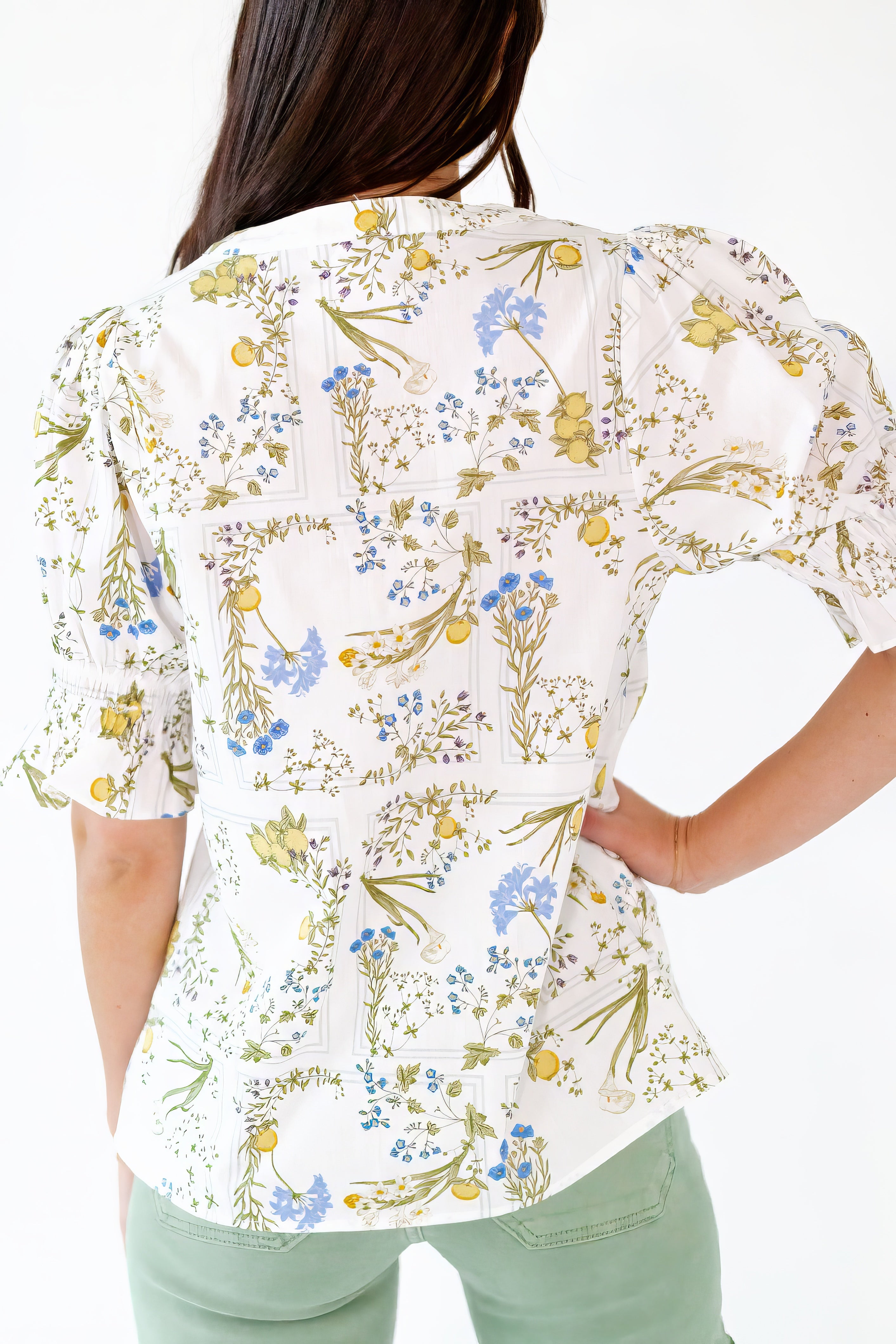 Dowen Floral Print Top