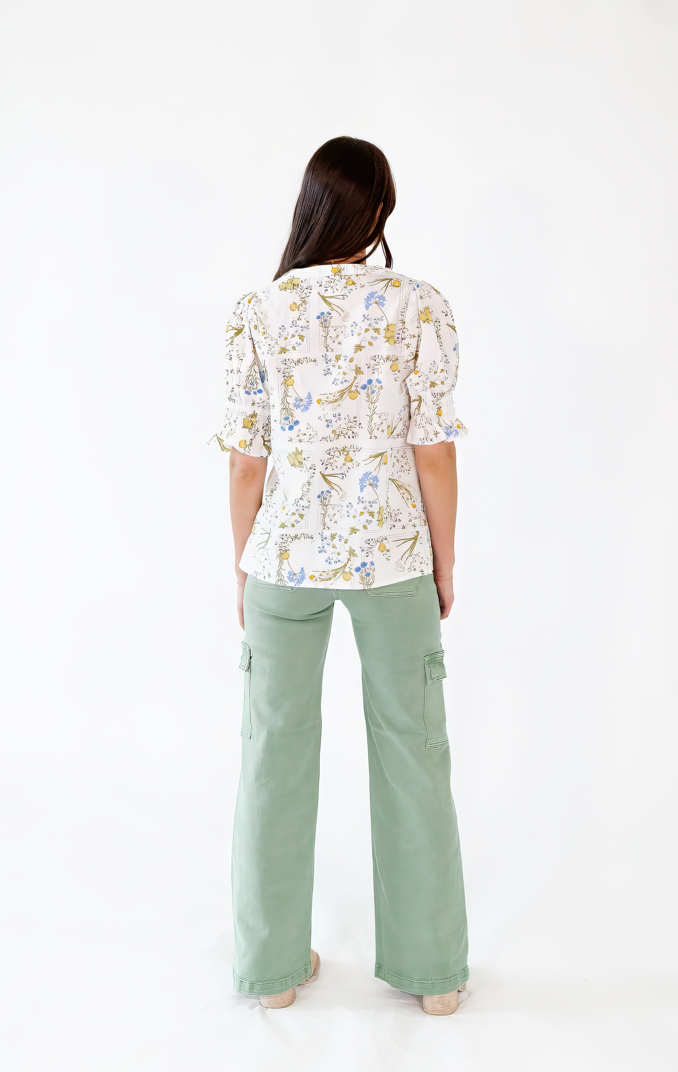 Dowen Floral Print Top