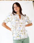 Dowen Floral Print Top