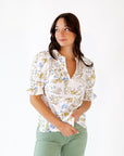 Dowen Floral Print Top
