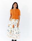 Vivi Floral Tiered Midi Skirt ⤫ Restocked