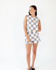 Jupe Checkered Set
