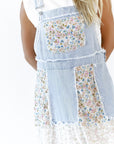 Grace Patchwork Overall Dress