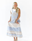 Grace Patchwork Overall Dress