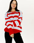 Victoria Striped Sweater