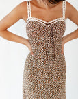 Tefi Leopard Print Maxi Dress