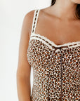 Tefi Leopard Print Maxi Dress