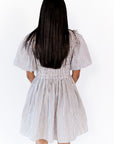 Tilly Floral Print Striped Dress