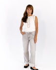 Lucie Cuffed Denim