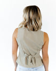 Landon Scallop Lace Vest
