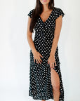Dalton Polka Dot Midi Dress