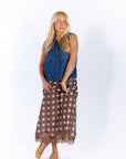 Apollo Polka Dot Skirt