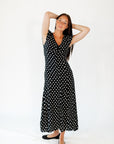 Dalton Polka Dot Midi Dress