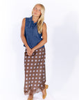 Stella Denim Button Up Tank