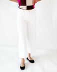 Taylee High-Rise Cropped Denim