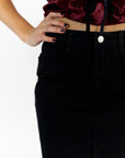 Bella Denim Midi Skirt