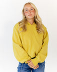 Jones Bubble Hem Sweatshirt