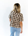 Colby Gingham Blouse
