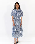Layla Tie Waist Midi Dress