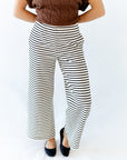 Lemaire Striped Knit Pants