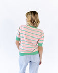 Chateau Knit Striped Tee