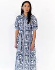 Layla Tie Waist Midi Dress