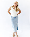 Cambria Denim Skirt ⭐︎ Restocked