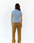Strada Denim Button Up