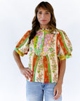 Jadyn Patchwork Blouse